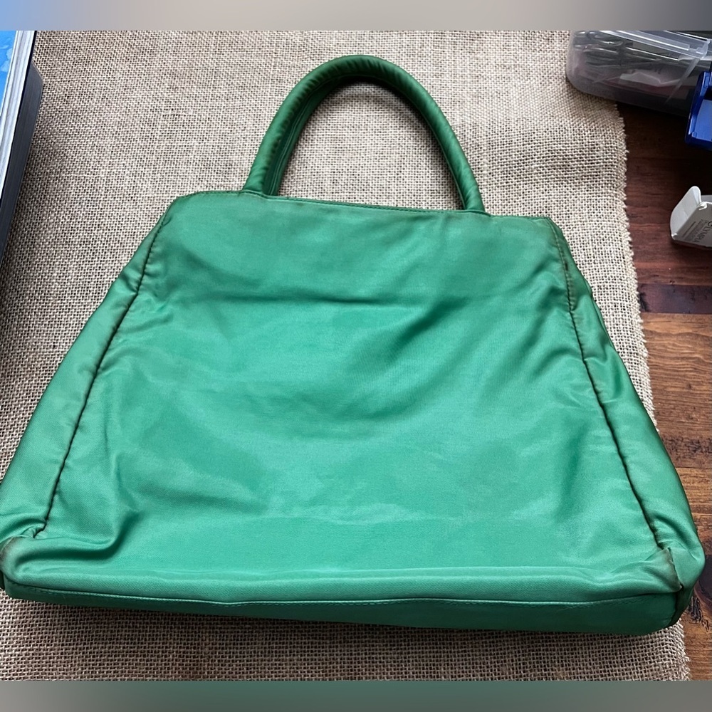 Prada Tessuto Nylon Tote, Vintage. Fair condition. - Picture 2 of 6